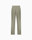 Monari pants with lettering band pocket flat lay – Áines Boutique