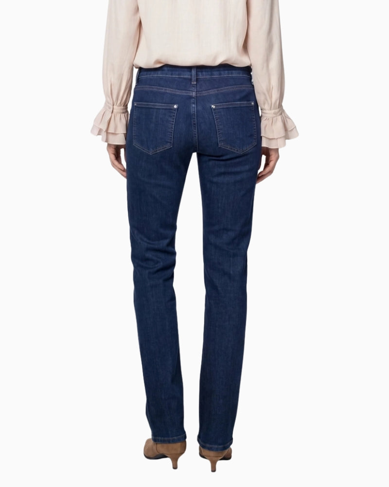 Monari Straight-Leg Jeans in denim back view
