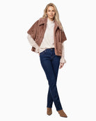 Monari Straight-Leg Jeans in denim styled 