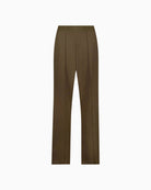 Monari Straight Fit Jogger Trousers in olive front view