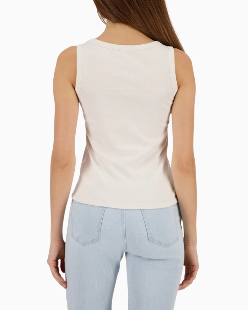 Monari Top With Embellished Collar back view – Áines Boutique