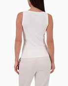 Monari Top With Jewelry Detail back view – Áines Boutique