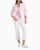 Monari Top with Sequined Straps in rose