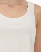 Monari basic tank top neckline detail
