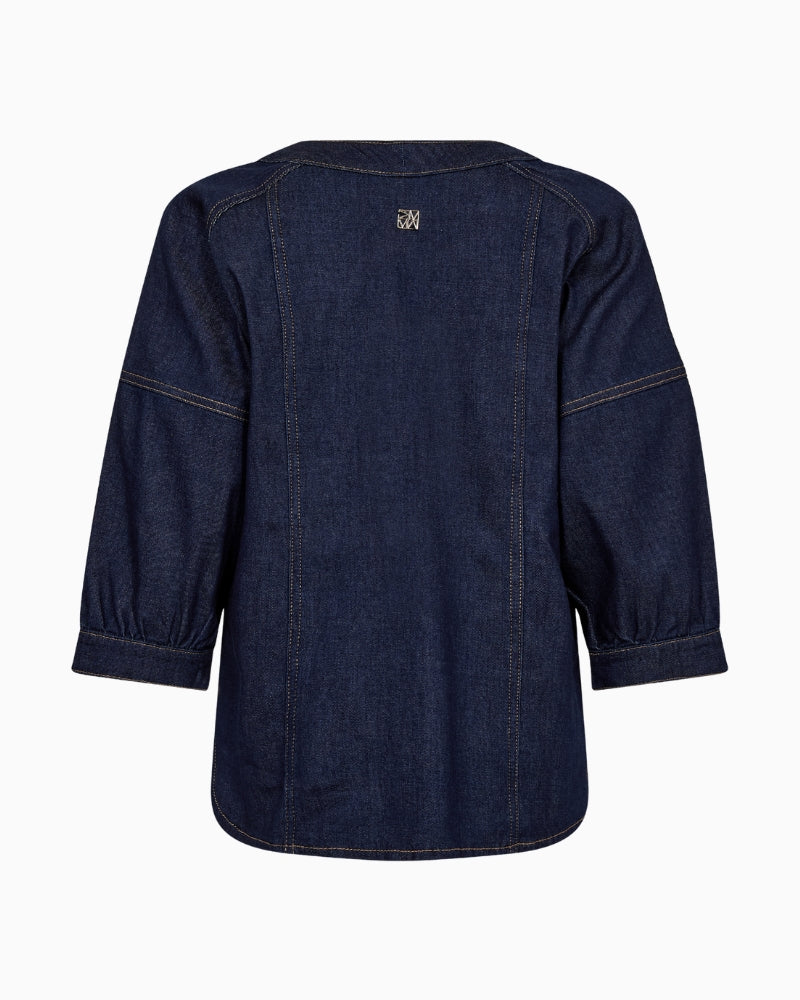 Mos Mosh Bari Crispy Shirt back view | Áines Boutique