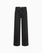 Front view of Mos Mosh Colette Deluxe wide-leg jeans