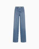 Mos Mosh Colette Lyon Jeans front view straight-leg denim | Áines Boutique