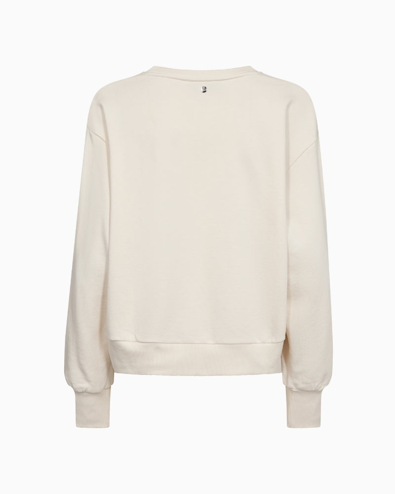 Mos Mosh Cosette V-LS Spring Sweatshirt back view | Áines Boutique