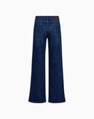 Back view of Mos Mosh jeans with classic shape and soft denim drape