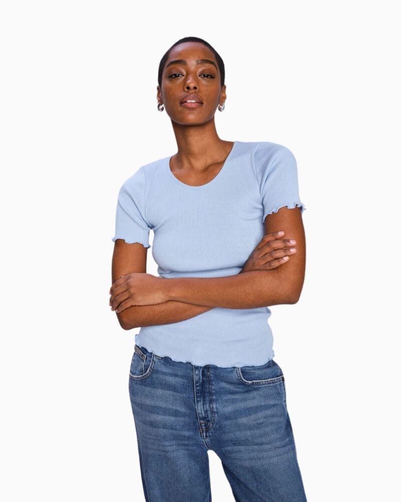 Mos Mosh - Elaine Seamless Silk Tee