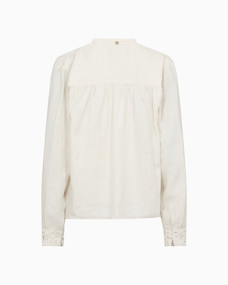 Mos Mosh Evanda LS Blouse back view | Áines Boutique