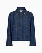 Eyla Arge Jacket front view cropped denim jacket | Áines Boutique