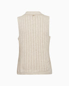 Mos Mosh Rinja Marisol Line Knit Top back view | Áines Boutique