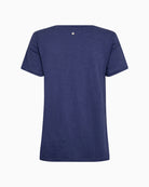 Mos Mosh Romi Gethi O-SS Glam Tee back view plain cotton | Áines Boutique