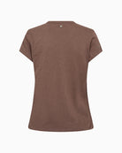 Mos Mosh Safina O-SS Tee back view cotton fabric | Áines Boutique