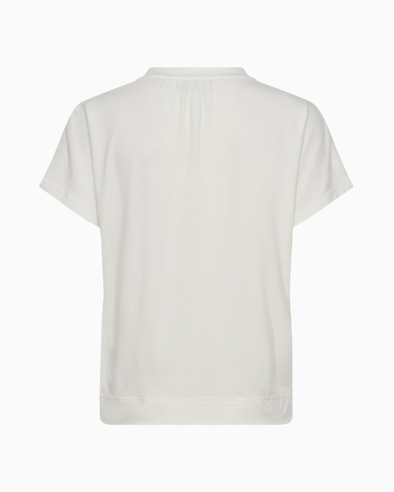 Mos Mosh Shira Tee back view smooth viscose fabric | Áines Boutique