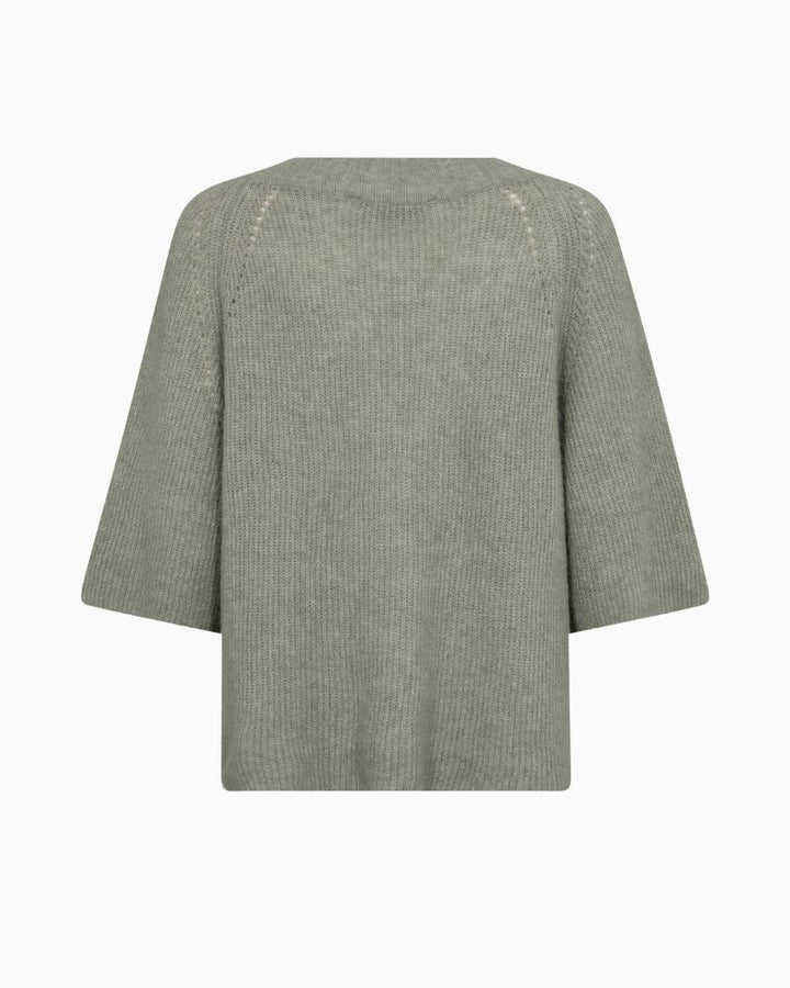 Mos Mosh - Taci  3/4 V-neck Knit 