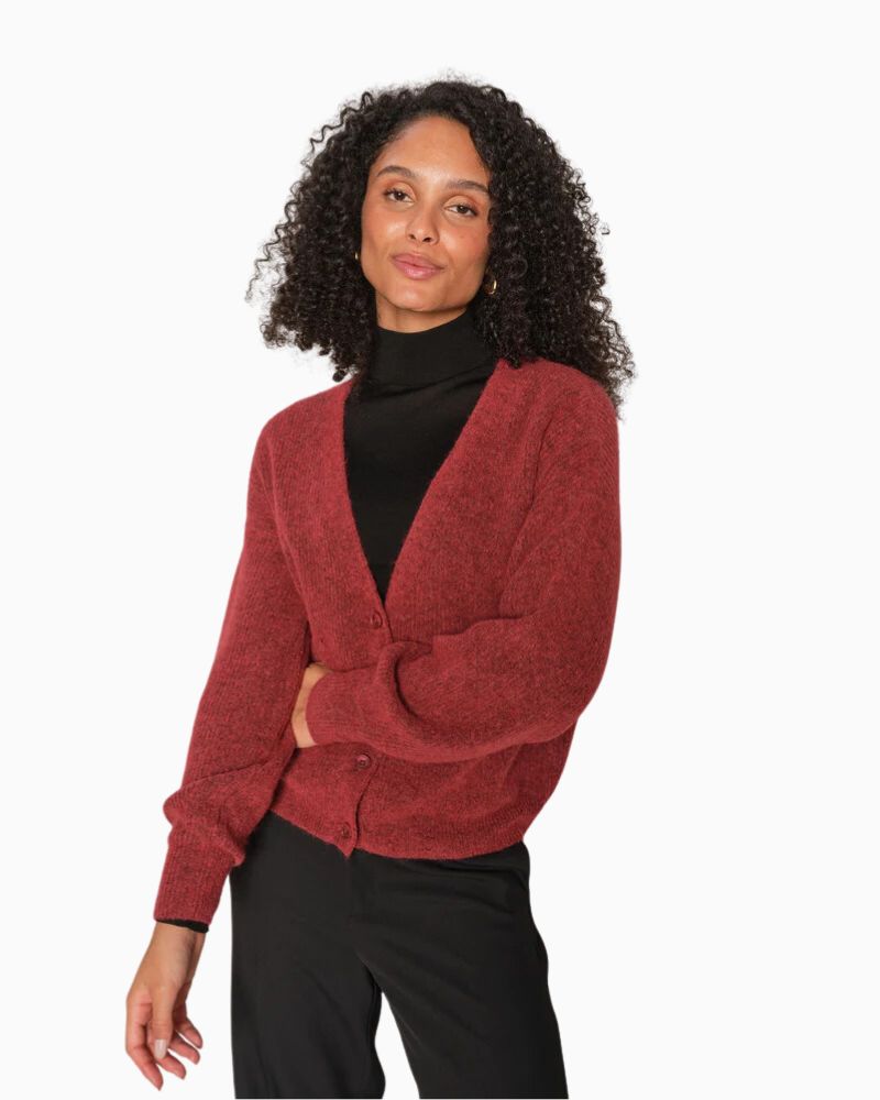 Mos Mosh - Thora V-Neck Knit Cardigan