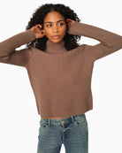 Mos Mosh Thyra recycled wool high-neck jumper