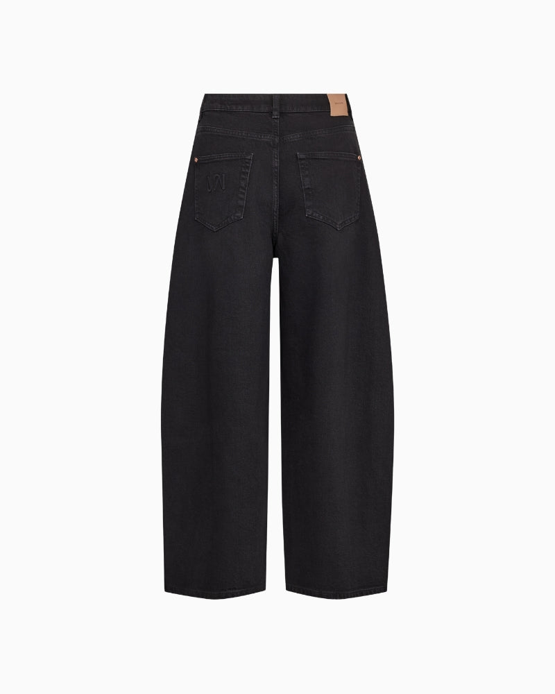 Mos Mosh Cindy Draciel Jeans in Black back view