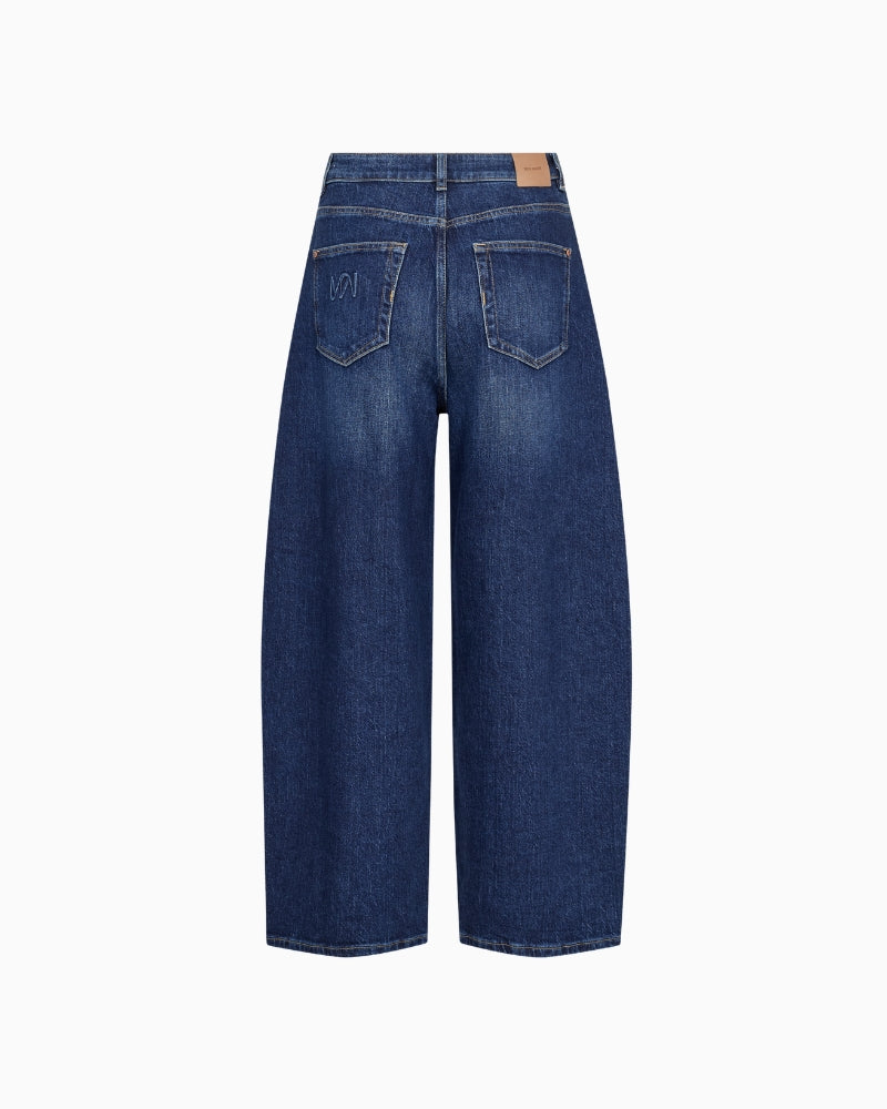 Mos Mosh Cindy Draciel Jeans in Dark Denim back view