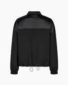 Mos Mosh Clarice Miley Sateen Jacket in black back view