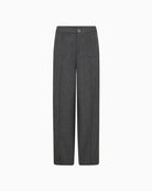 Mos Mosh Colette Milas Pant in Dark Grey front view