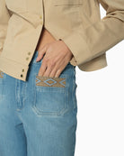 Mos Mosh Colette Sernora Jeans blue pocket detail