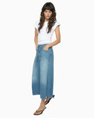 Mos Mosh Culotte Zack Jeans blue side view