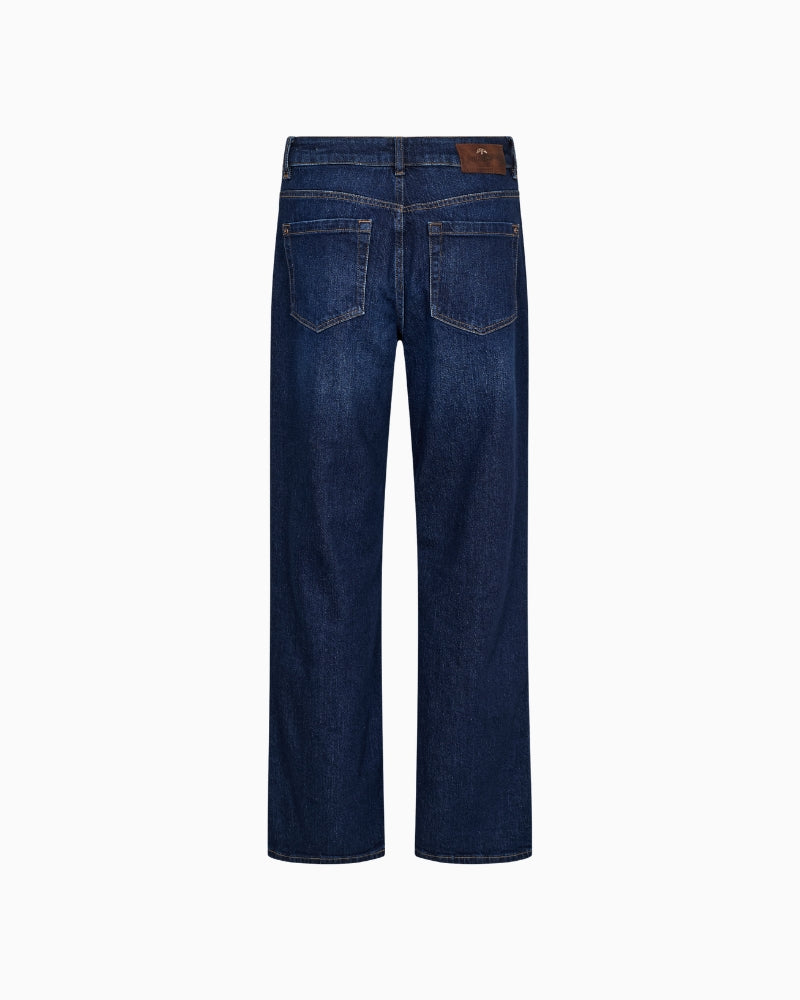 Mos Mosh Dara Emerd Jeans in Dark Denim back view