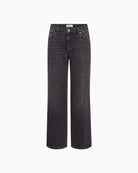 Mos Mosh Dara Hera Jeans in Dark Grey front view