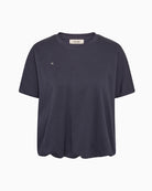 Mos Mosh Elli Balloon Tee in Navy front view