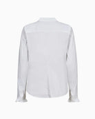 Mos Mosh Hassie Pleat Shirt in White back view