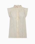 Mos Mosh Jia Allo Shirt ecru front view