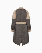 Mos Mosh Lilly Check Jacket in Check back view