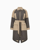 Mos Mosh Lilly Check Jacket in Check front view