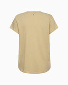Mos Mosh MMCamp O-SS Stripe Tee in rattan back view