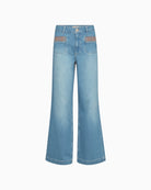 Mos Mosh MMColette Sernora Jeans blue front view