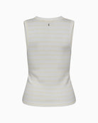 Mos Mosh MMElle V-neck tank top in ecru back view