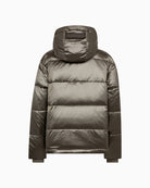 Mos Mosh MMJilly Metallic Down Jacket in Pewter product back view
