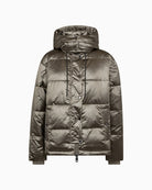 Mos Mosh MMJilly Metallic Down Jacket in Pewter product front view