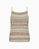 Mos Mosh MMKya Edele knit top ecru back view