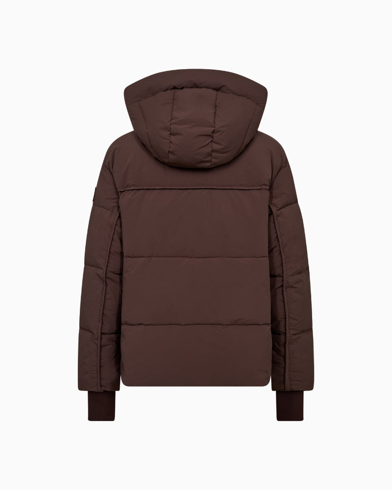 Mos Mosh MMOllie Terma Jacket in Mocha back view