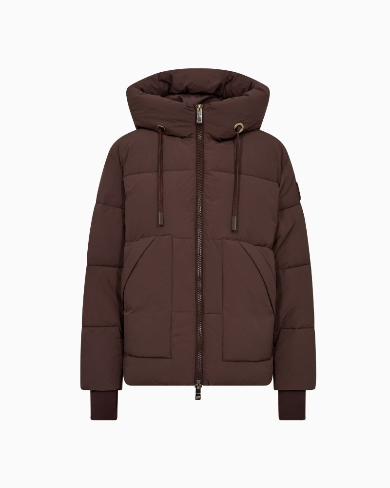 Mos Mosh MMOllie Terma Jacket in Mocha front view