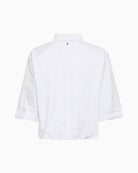 Mos Mosh Maxime Nylah Shirt in White back view