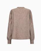 Mos Mosh Mysa Quozi Shirt in Brown back view