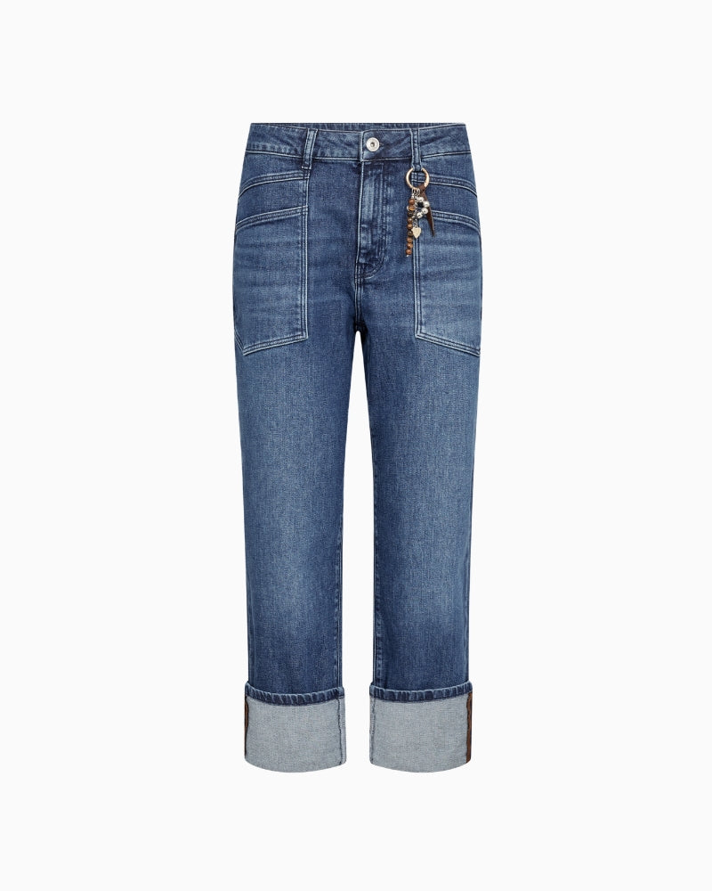 Mos Mosh Rachel Kyoto Jeans in Denim front view
