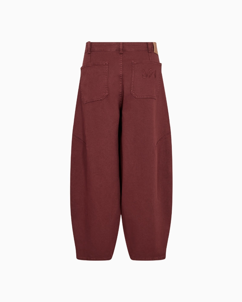 Mos Mosh Rosy Via Pant in Port back view