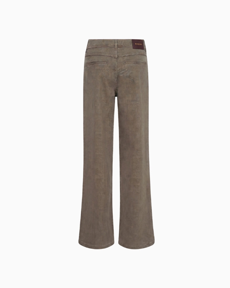 Mos Mosh Soey Marbido Pant in khaki back view