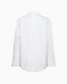 Mos Mosh Winola Cotton Twil Shirt in White back view
